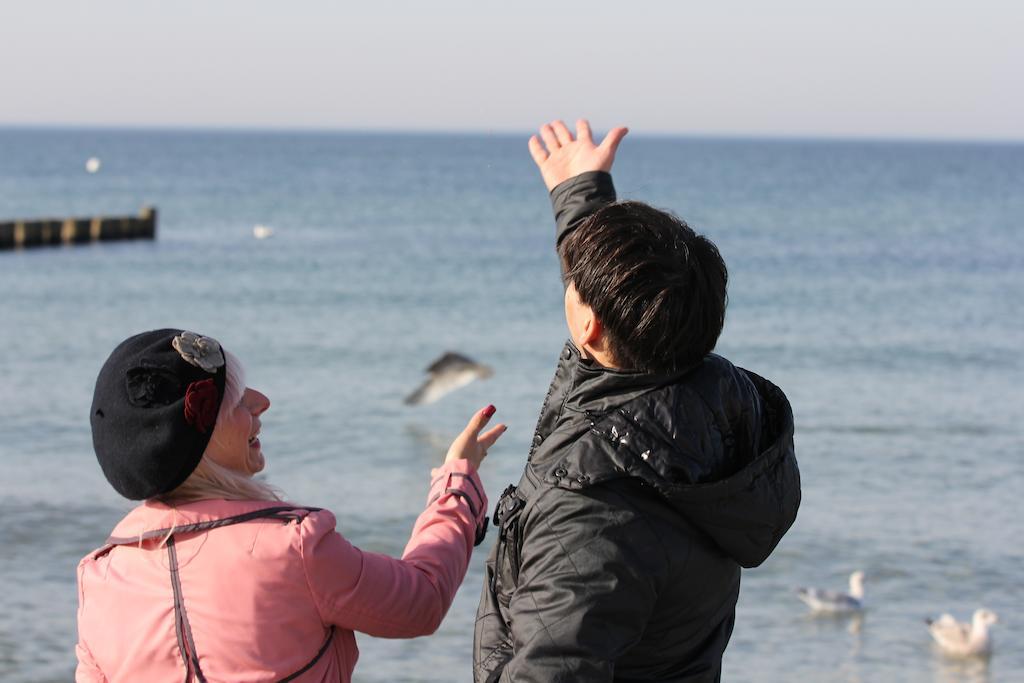 Hotel Zum Strandlaufer アーレンスホープ エクステリア 写真